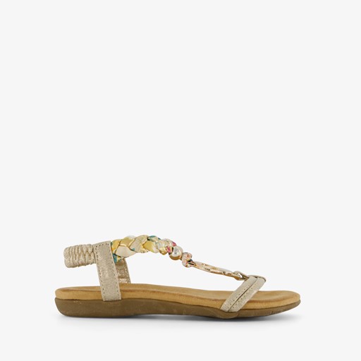 Meisjes sandalen met vlechtdetail