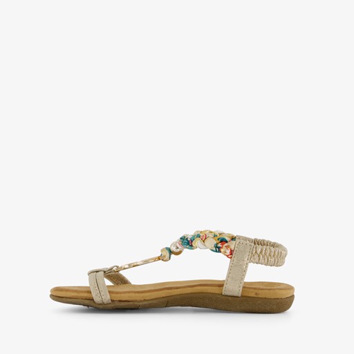 Meisjes sandalen met vlechtdetail