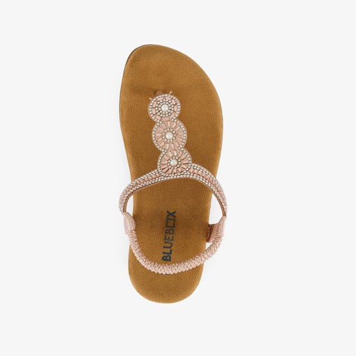 Meisjes sandalen met strass steentjes