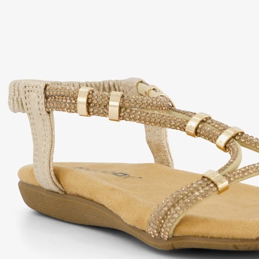 Meisjes sandalen goudkleurig