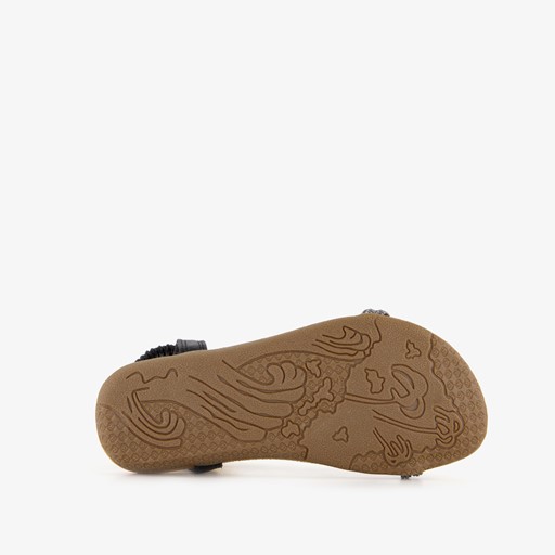 Meisjes sandalen zwart