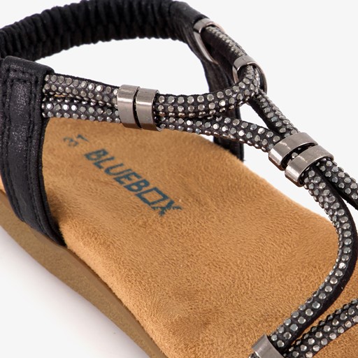 Meisjes sandalen zwart