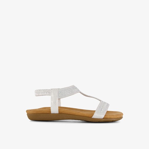 Meisjes sandalen zilver
