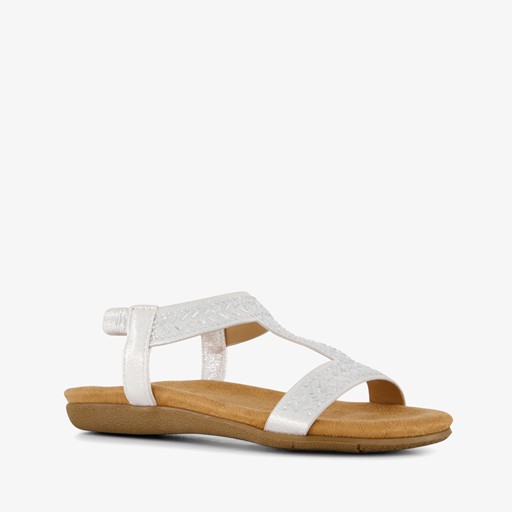 Meisjes sandalen zilver