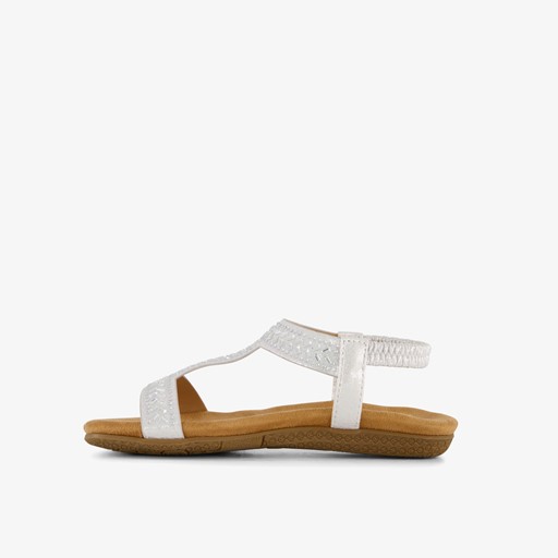 Meisjes sandalen zilver