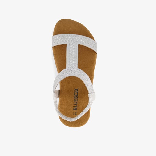 Meisjes sandalen zilver