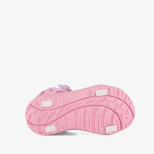 Meisjes sandalen pastel roze paars
