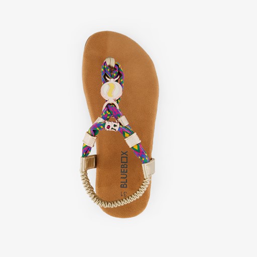 Meisjes sandalen goud