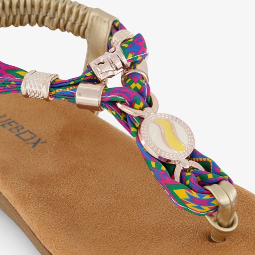 Meisjes sandalen goud