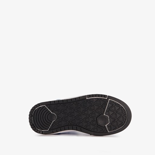 Hoge jongens sneakers blauw wit