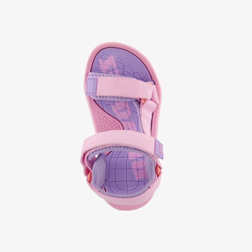 Meisjes sandalen pastel roze paars