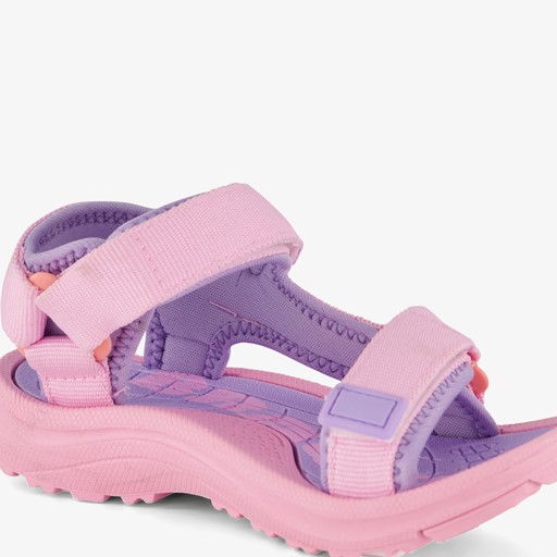 Meisjes sandalen pastel roze paars
