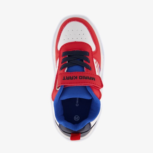 Mario Kart kinder sneakers met lichtjes rood blauw