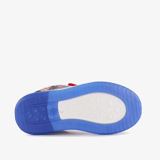 Mario Kart kinder sneakers met lichtjes rood blauw