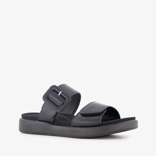 Dames slippers zwart