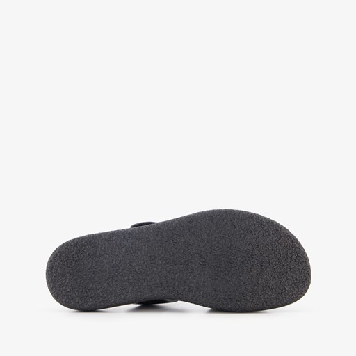 Dames slippers zwart