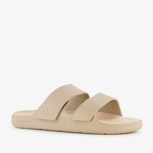 Slides heren badslippers beige