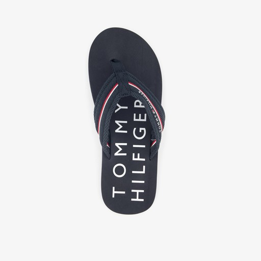 Heren teenslippers blauw
