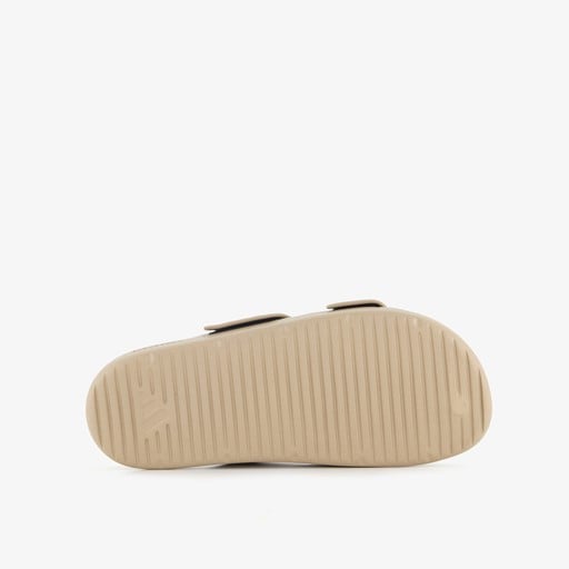 Slides heren badslippers beige