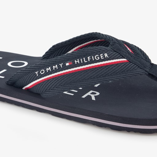 Heren teenslippers blauw