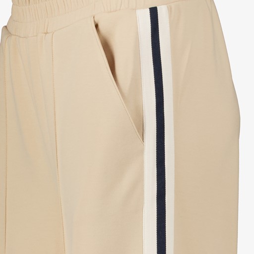 Dames pantalonbroek beige