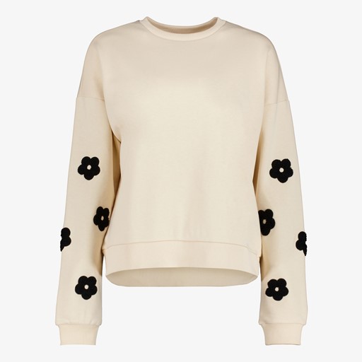 Dames sweater met borduursels