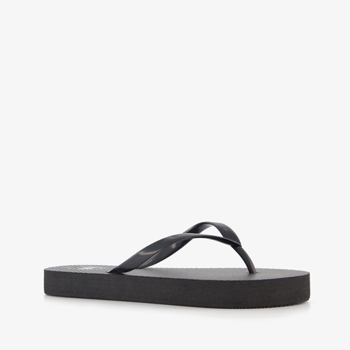 Dames slippers zwart