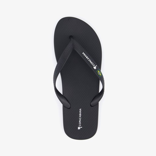 Heren teenslippers zwart