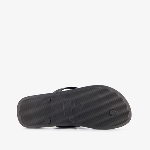 Heren teenslippers zwart