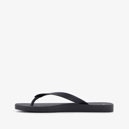 Heren teenslippers zwart
