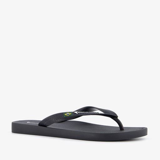 Heren teenslippers zwart