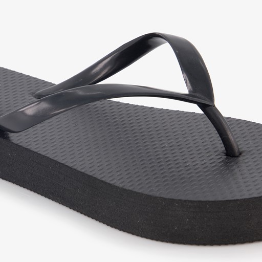 Dames slippers zwart