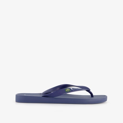 Heren teenslippers blauw