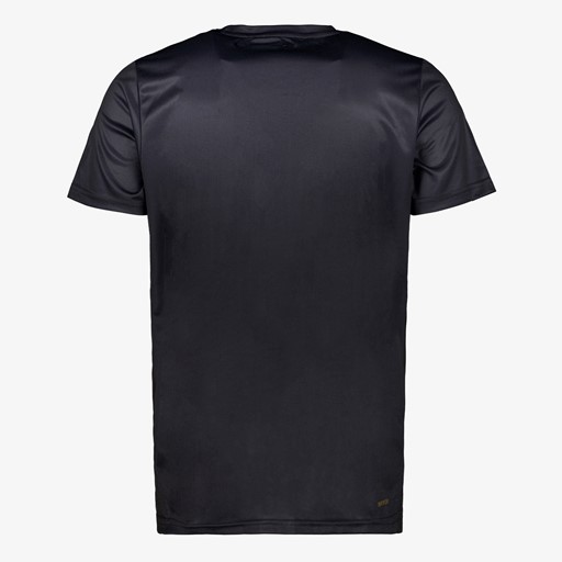 Dry heren voetbal T-shirt zwart grijs