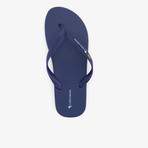 Heren teenslippers blauw