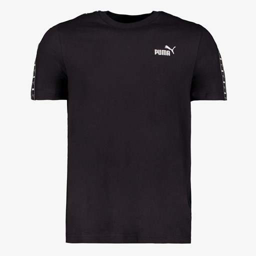 ESS Tape heren sport T-shirt zwart
