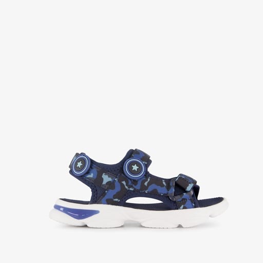 Jongens sandalen met lichtjes blauw