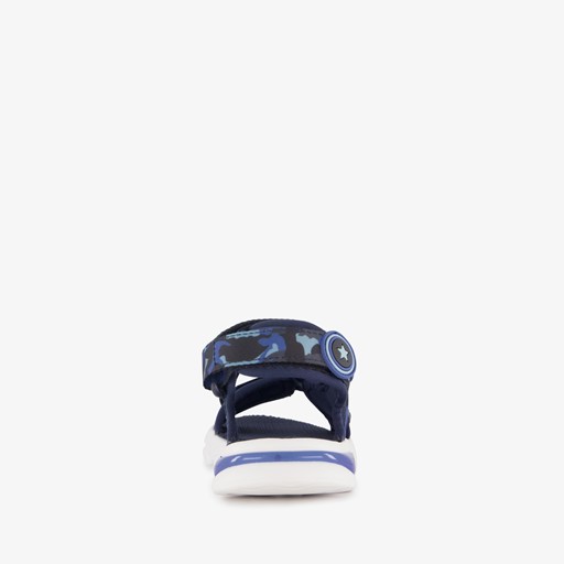 Jongens sandalen met lichtjes blauw