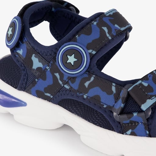 Jongens sandalen met lichtjes blauw