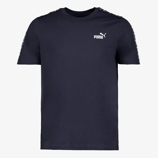 ESS Tape heren sport T-shirt blauw