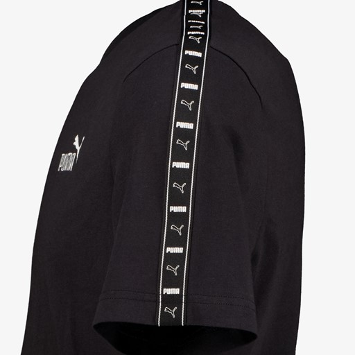 ESS Tape heren sport T-shirt zwart