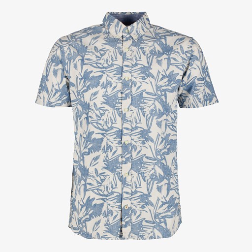 Heren overhemd met korte mouwen