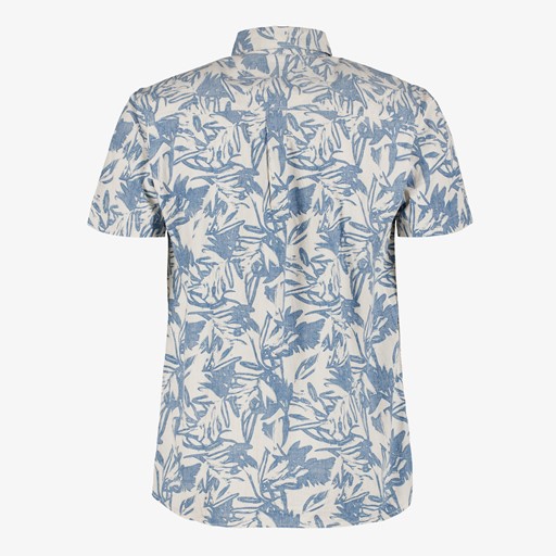 Heren overhemd met korte mouwen