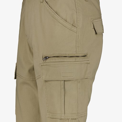 Heren cargo short beige