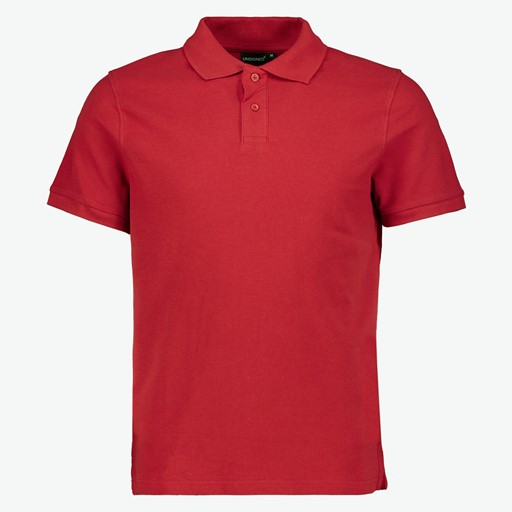 Heren polo rood
