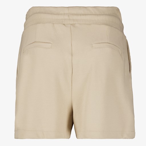 Dames sweatshort beige