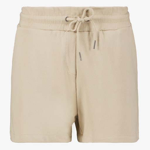 Dames sweatshort beige