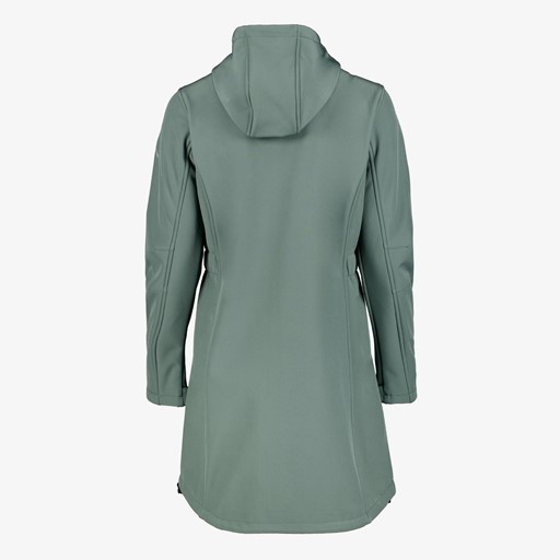 Dames softshell parka groen