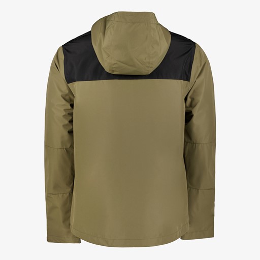 Heren outdoor jas grijs groen