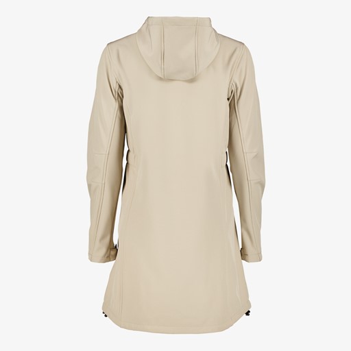 Dames softshell parka beige